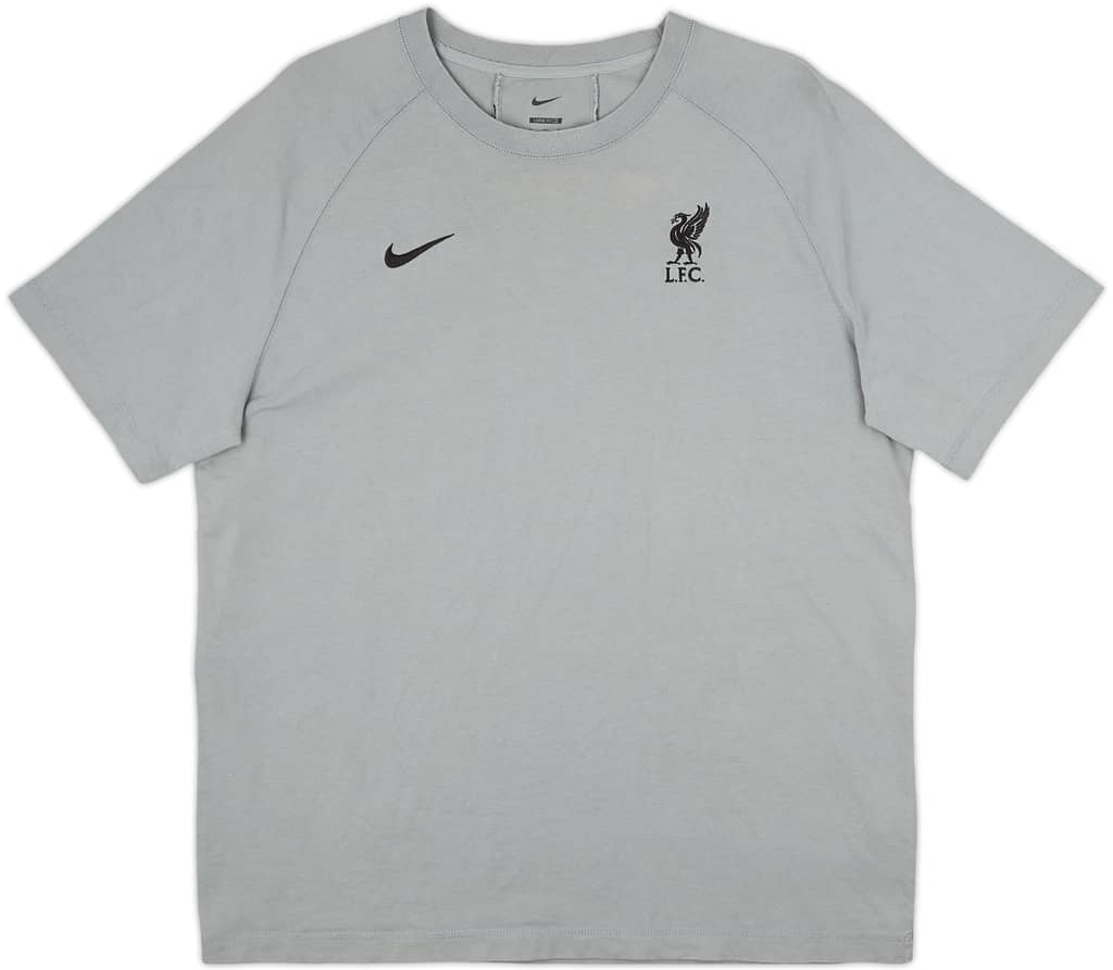 2022-23 Liverpool Nike Cotton Tee - 9/10 - (XL)