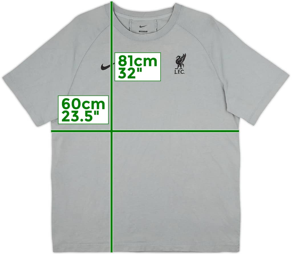 2022-23 Liverpool Nike Cotton Tee - 9/10 - (XL)