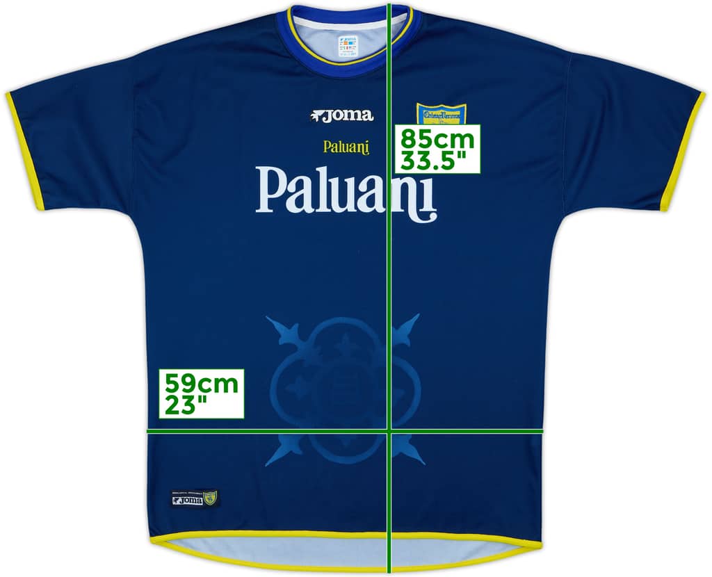 2002-03 Chievo Verona Tercera Camiseta - 8/10 - (XL)