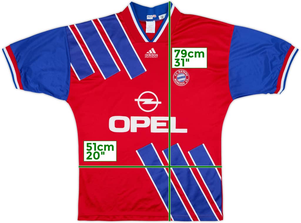 1993-96 Bayern Munich Away Shirt - 8/10 - (L)