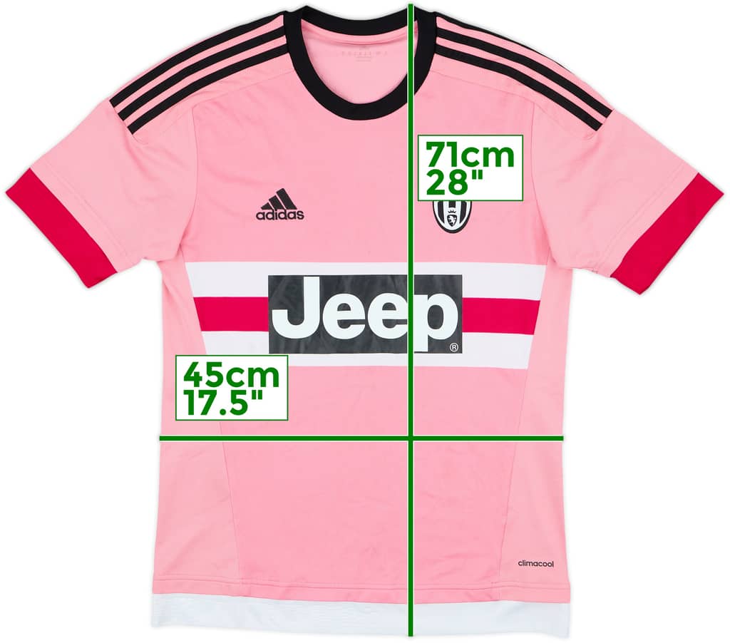 2015-16 Juventus Away Shirt - 7/10 - (S)