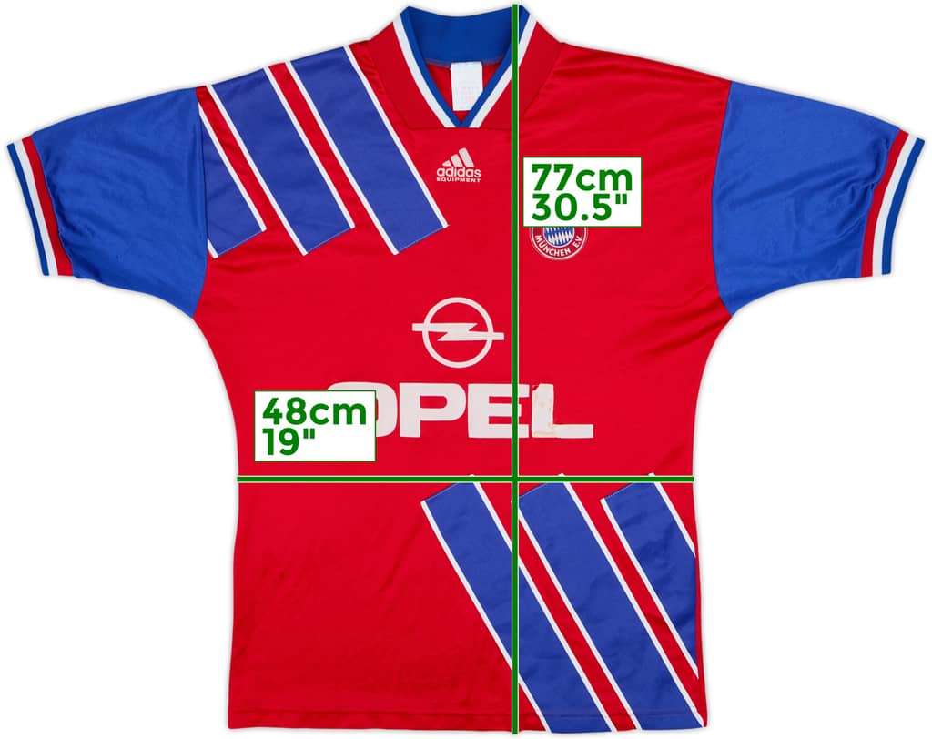 1993-95 Bayern Munich Home Shirt - 5/10 - (M)