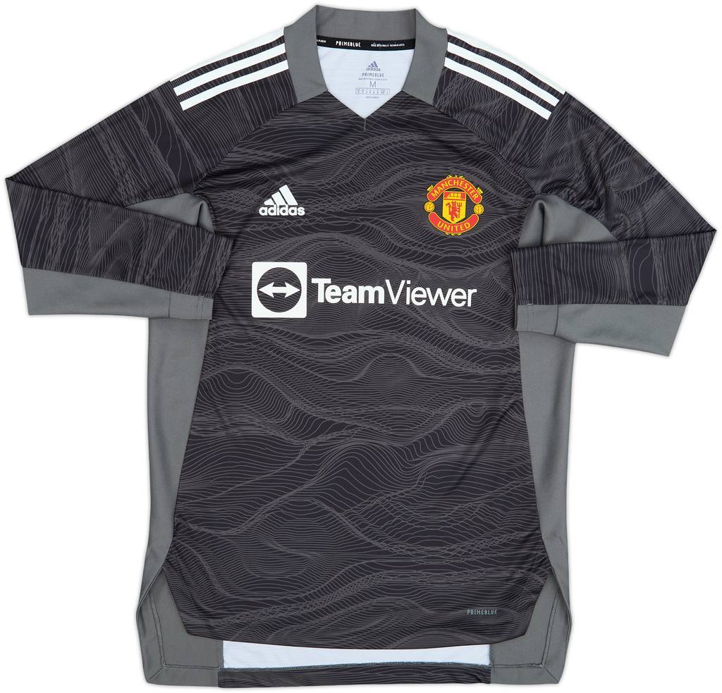 2021-22 Manchester United GK Shirt - 9/10 - (M)
