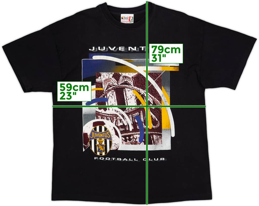 1994-95 Juventus FSM Graphic Tee - 8/10 - (XL)