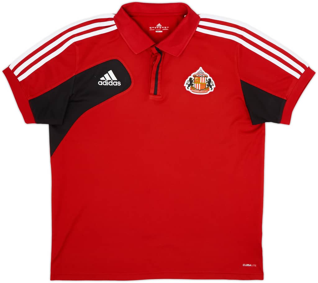 2012-13 Sunderland adidas Polo Shirt - 8/10 - (M)
