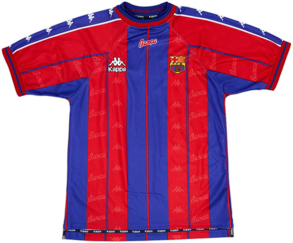 1997-98 Barcelona Home Shirt - 8/10 - (M)