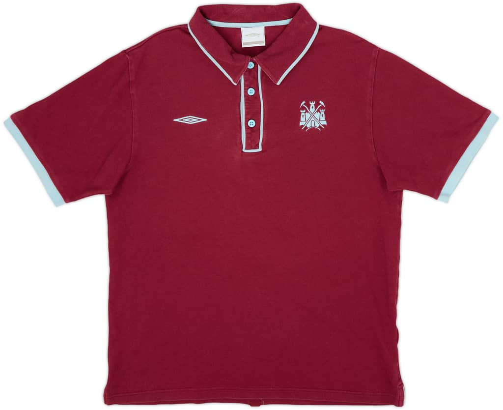 2007-08 West Ham Umbro Polo Shirt - 7/10 - (XL)