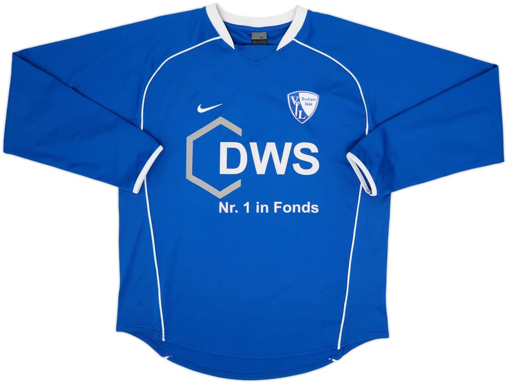 2003-04 VfL Bochum Home L/S Shirt - 8/10 - (L)