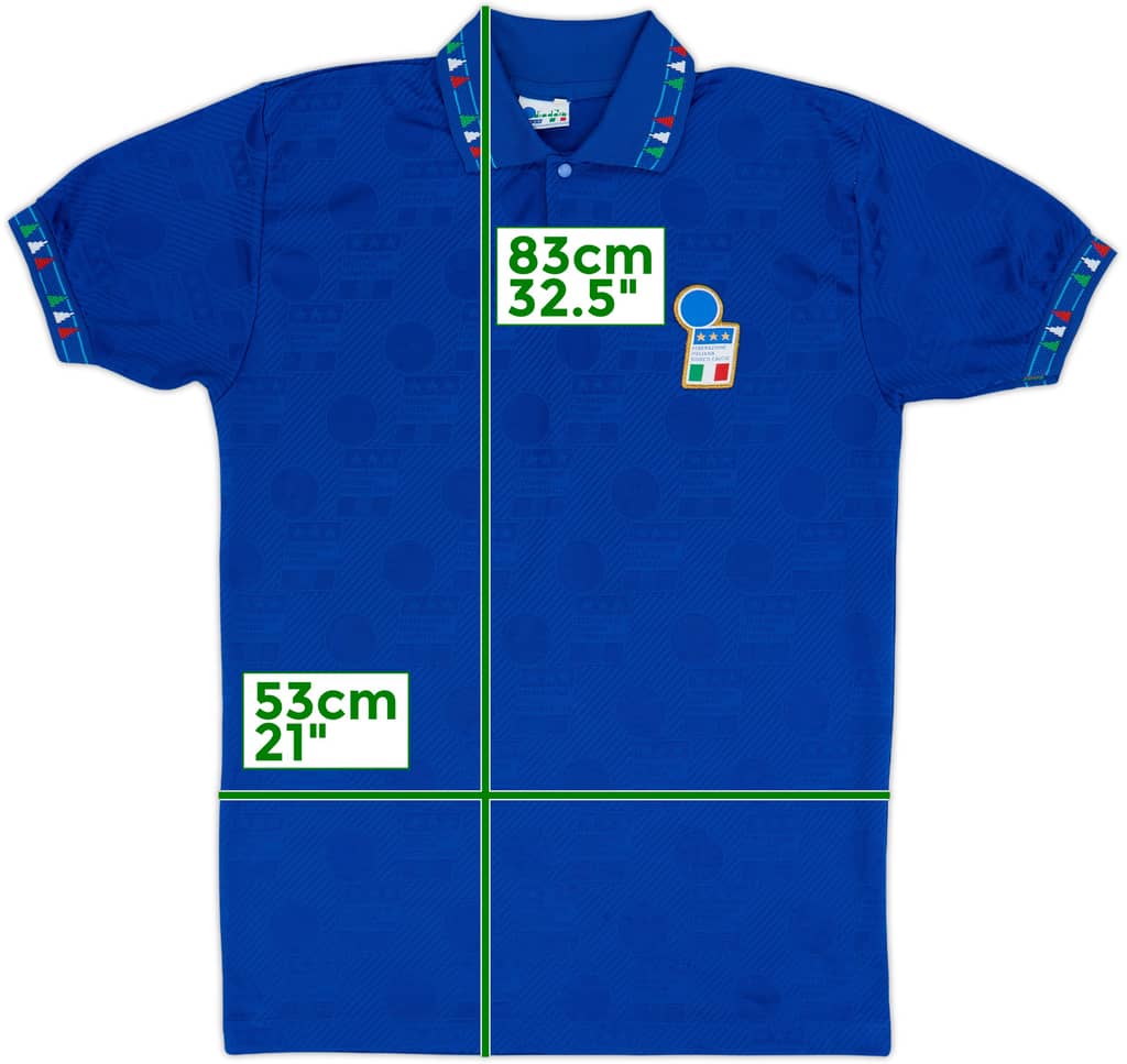 1994 Italy Home Shirt - 8/10 - (L)