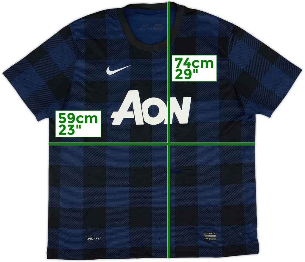 2013-14 Manchester United Away Shirt - 5/10 - (XL)