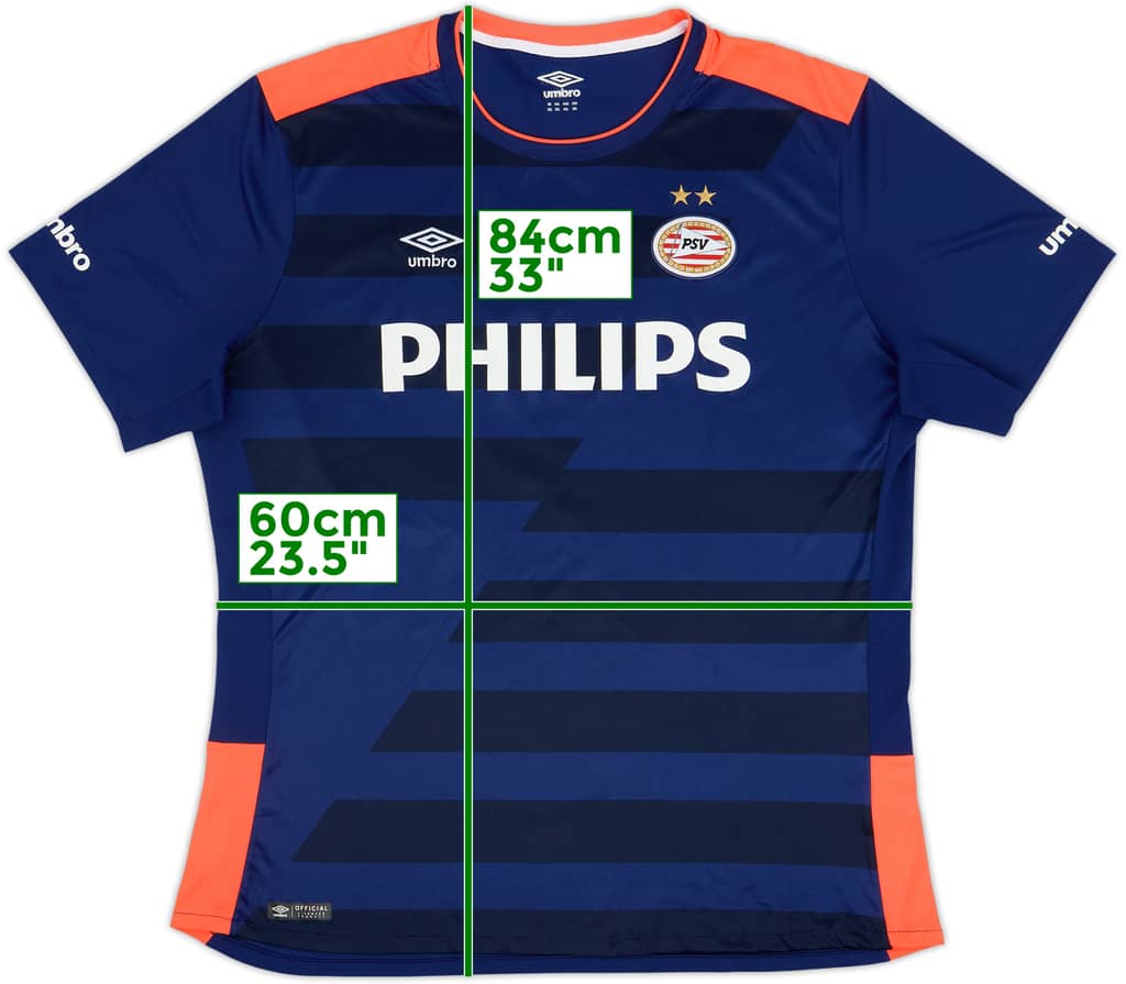 2015-16 PSV Away Shirt - 7/10 - (3XL)