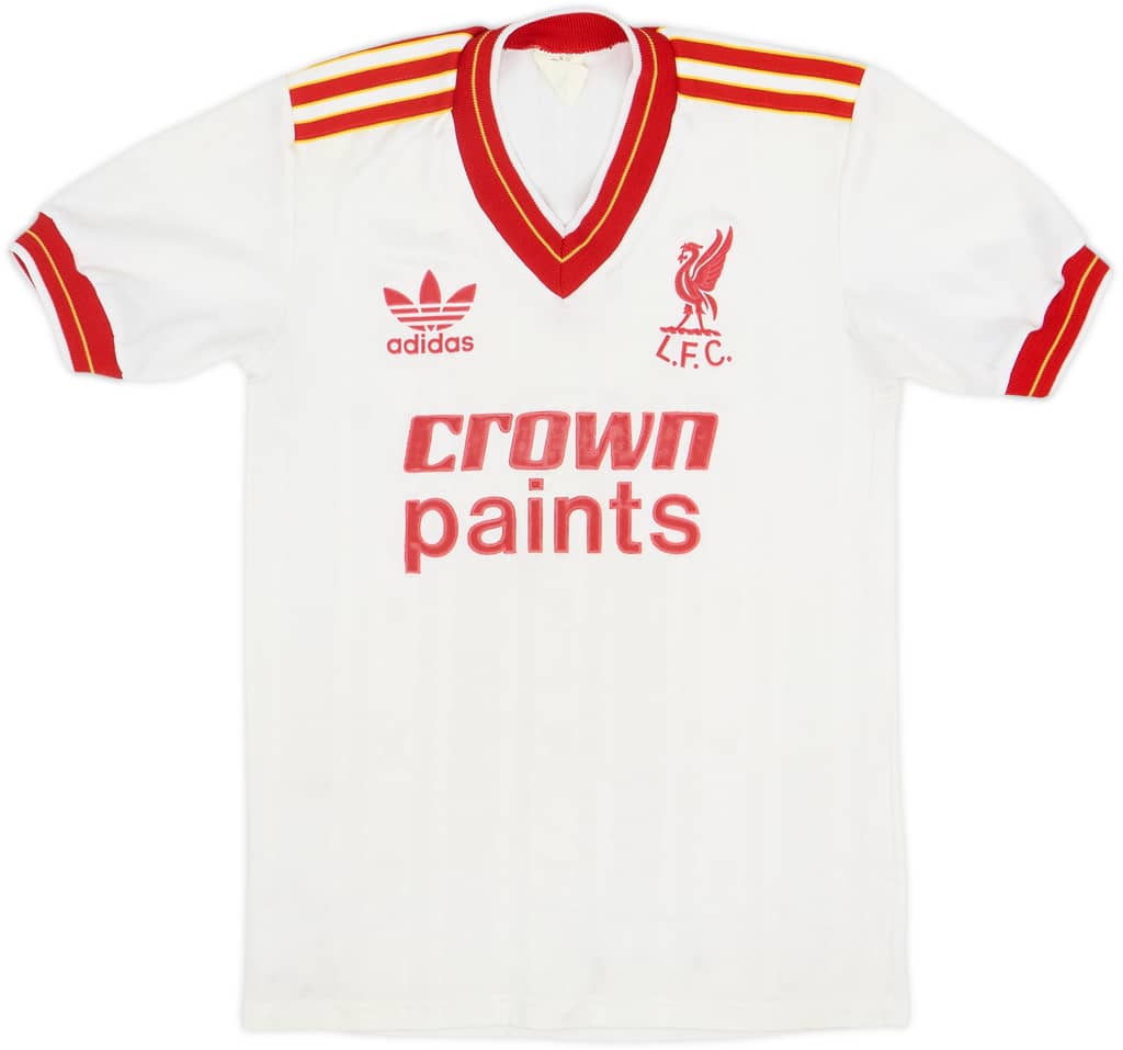 1985-86 Liverpool Away Shirt - 8/10 - (L.Boys)
