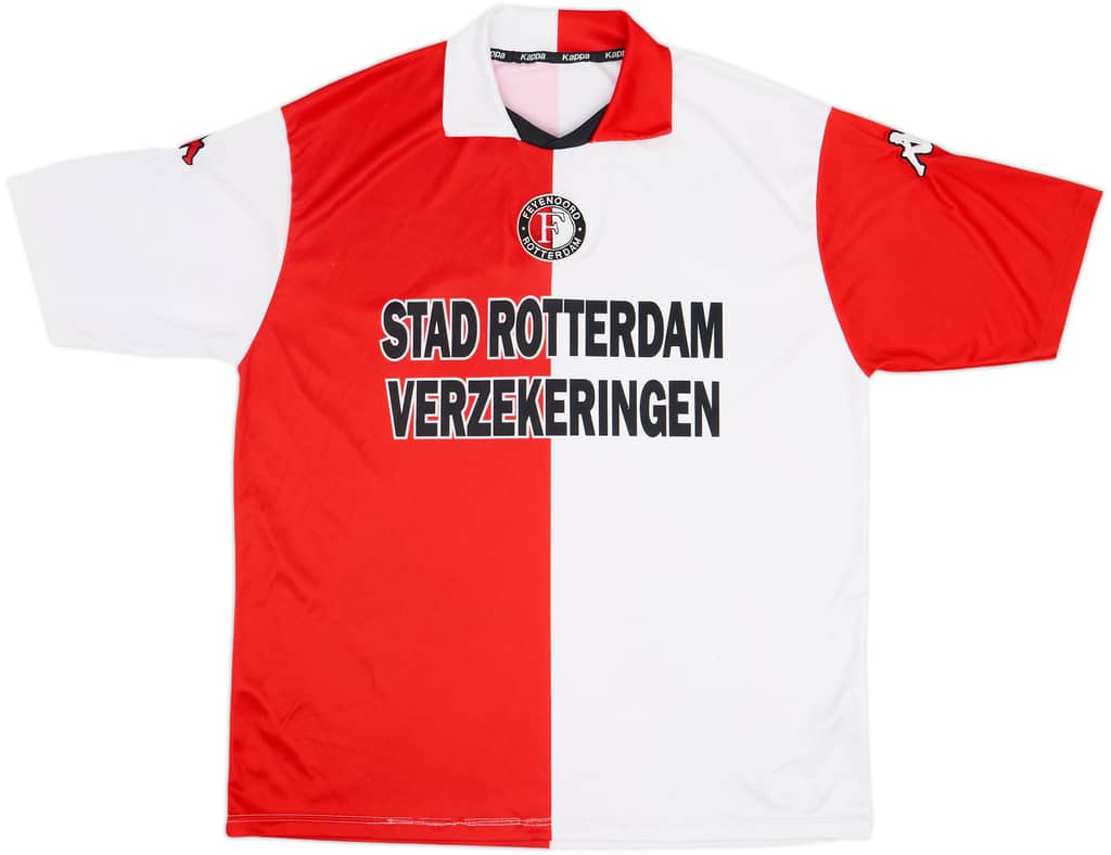2001-02 Feyenoord Home Shirt - 6/10 - (XXL)