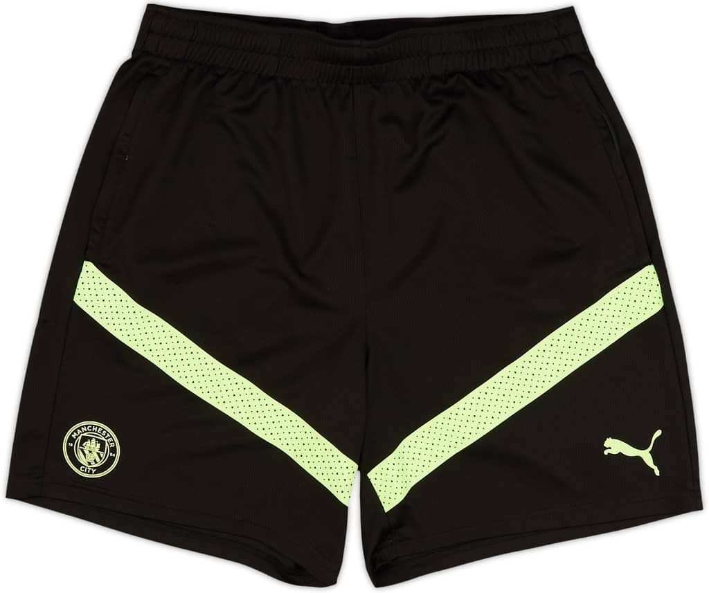 2022-23 Manchester City Puma Training Shorts - 8/10 - (XL)