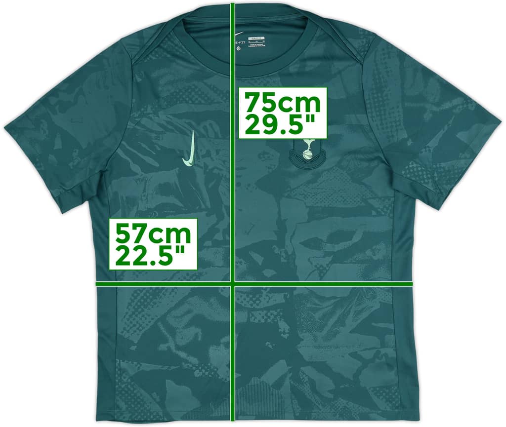 2024-25 Tottenham Nike Training Shirt - 10/10 - (XL)