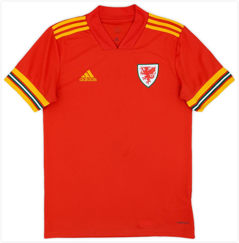 2020-21 Wales Home Shirt - 8/10 - (S)