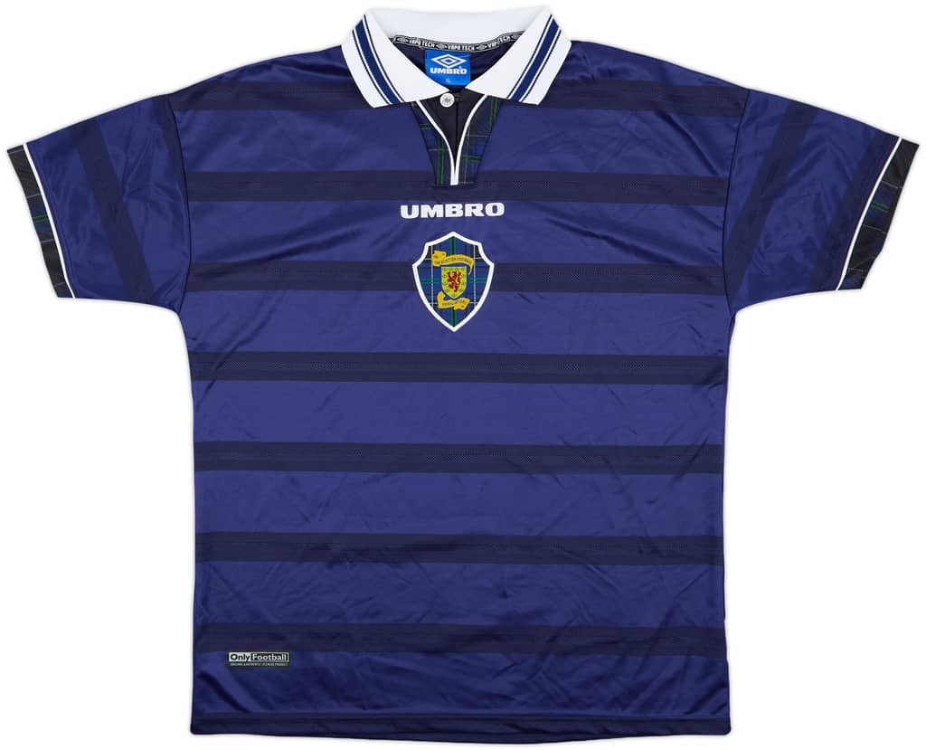 1998-00 Scotland Home Shirt - 9/10 - (XL)