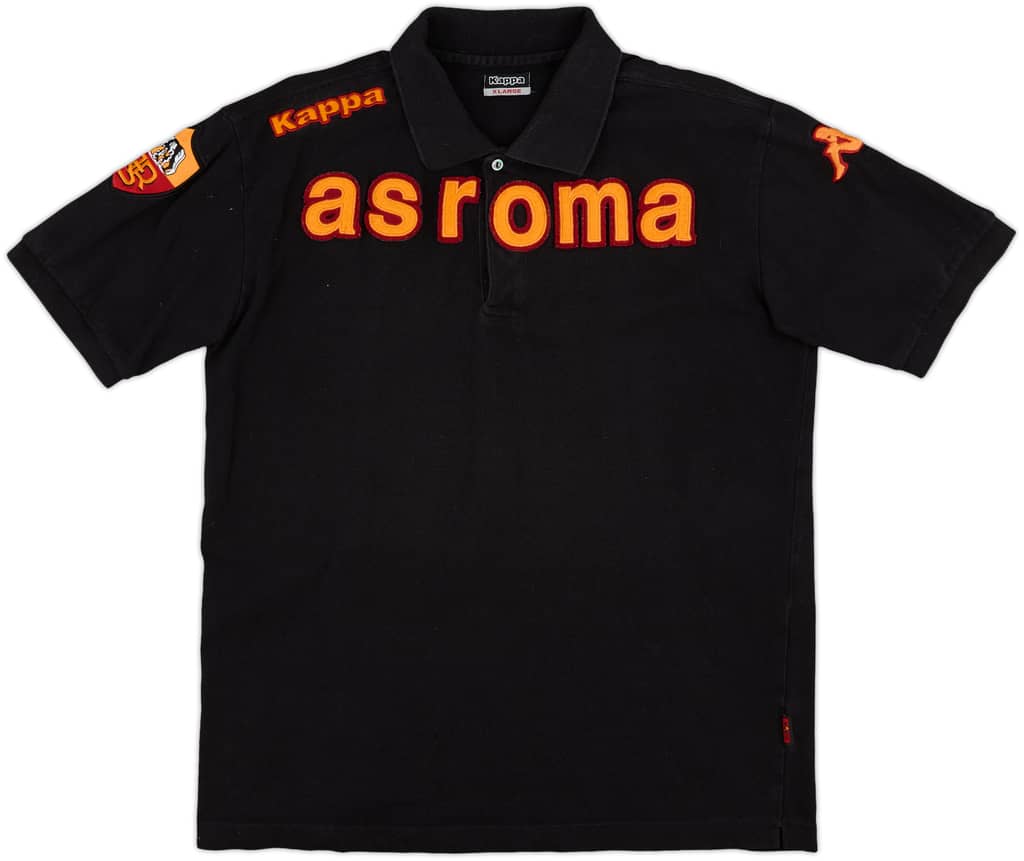 2009-10 Roma Kappa Polo Shirt - 9/10 - (XL)