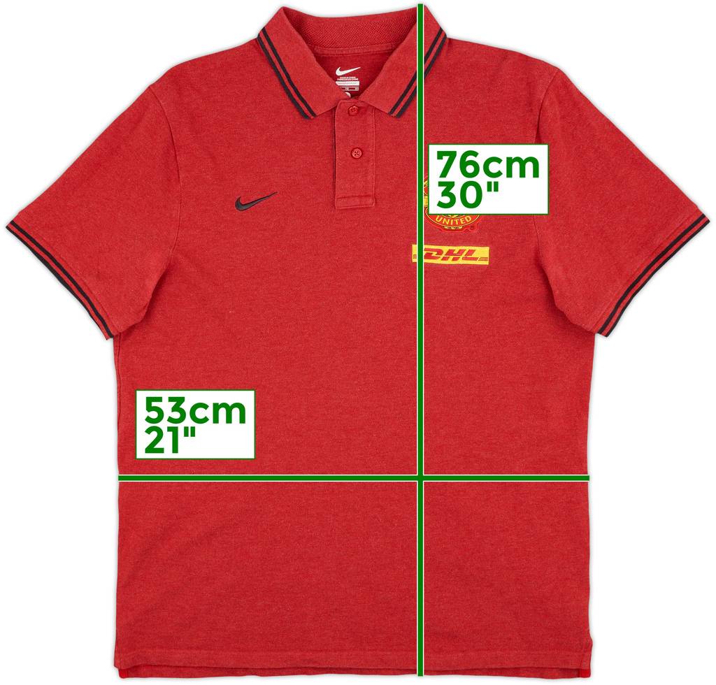 2012-13 Manchester United Nike Polo Shirt - 9/10 - (XL)