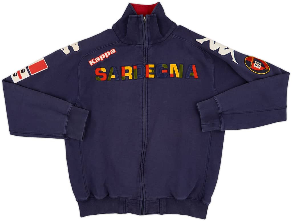 2011-12 Cagliari Kappa Track Jacket - 6/10 - (XXL)