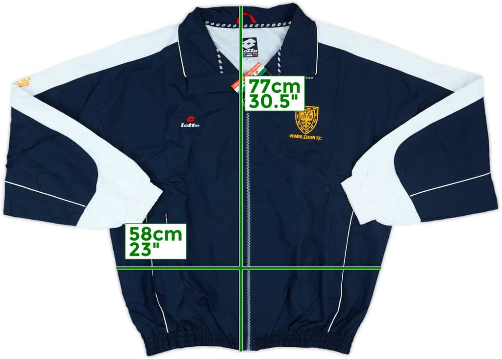 1998-00 Wimbledon Lotto Track Jacket (XL)