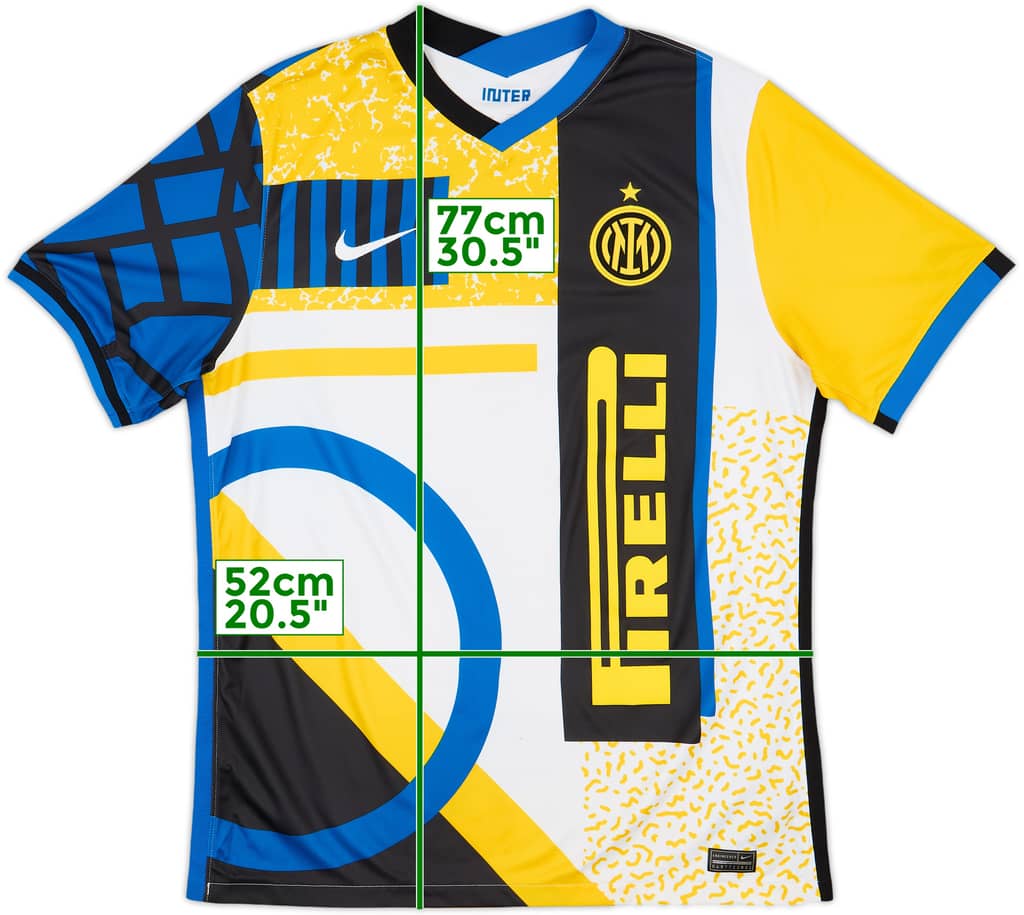 2020-21 Inter Milan Fourth Shirt - 9/10 - (L)