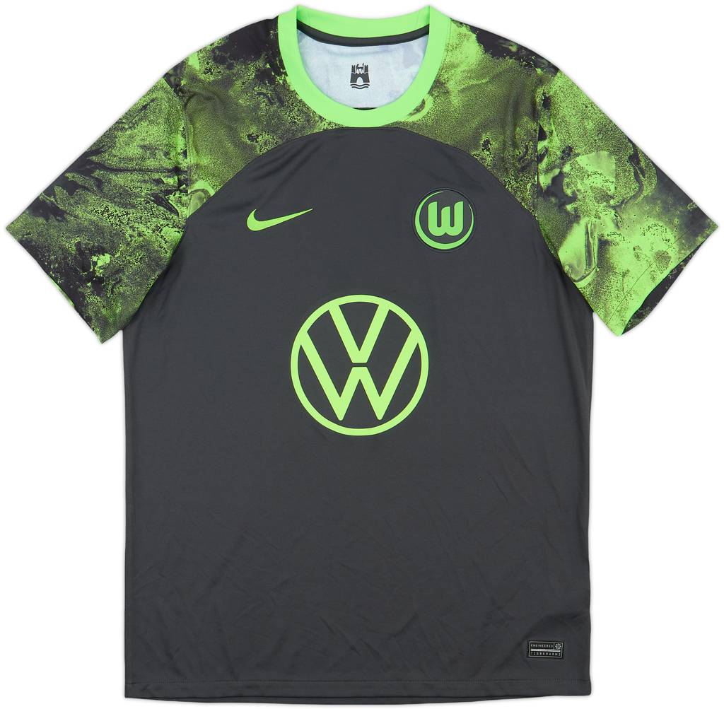 2023-24 Wolfsburg Away Shirt - 9/10 - (L)