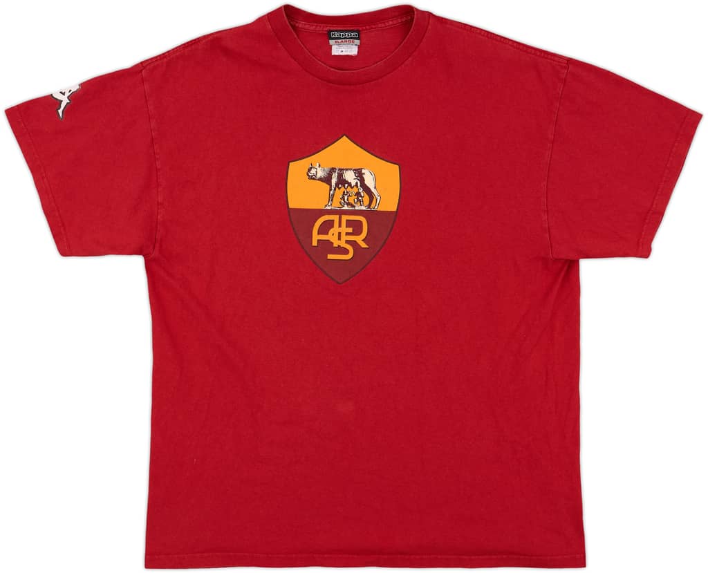 2012-13 Roma Kappa Cotton Tee - 7/10 - (XL)