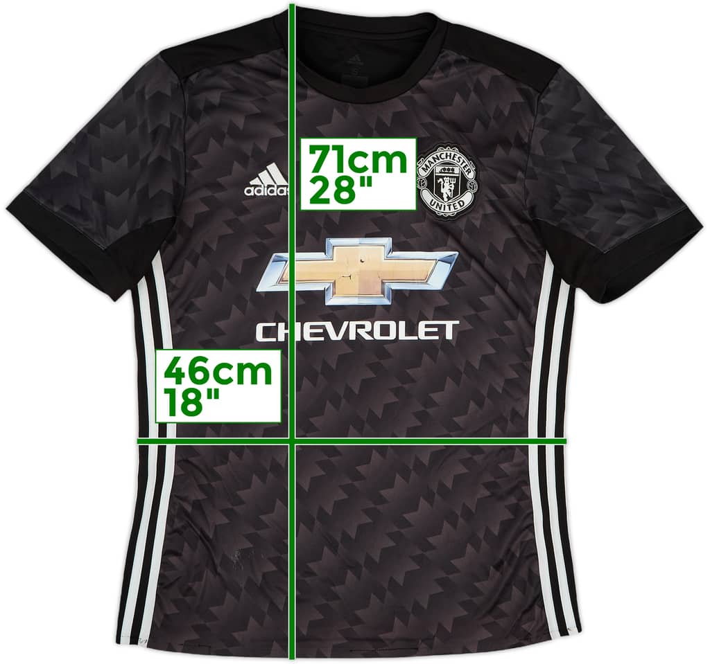 2017-18 Manchester United Away Shirt - 5/10 - (S)