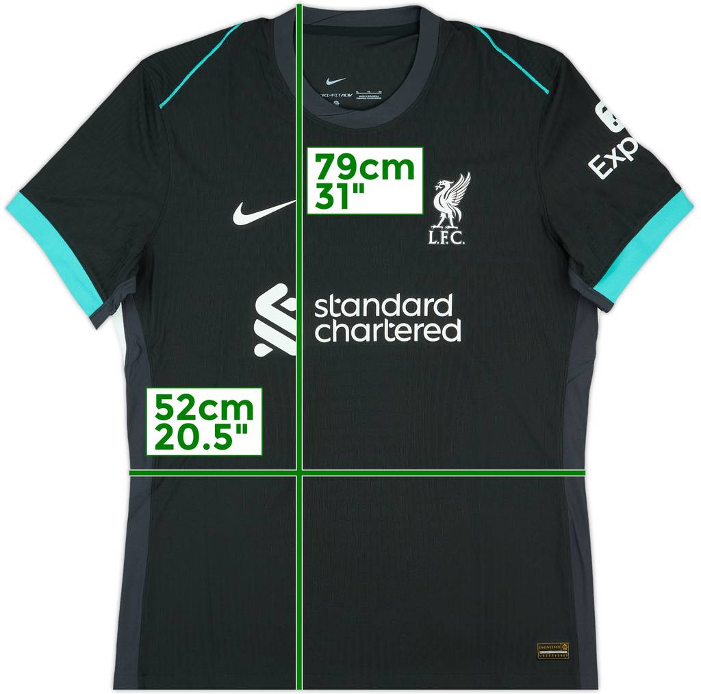 2024-25 Liverpool Player Issue Away Shirt - 10/10 - (XL)