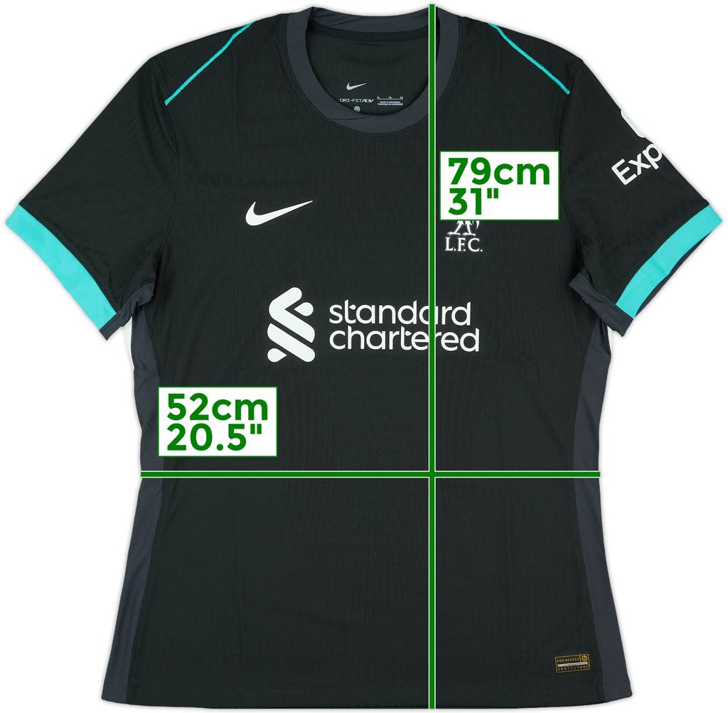 2024-25 Liverpool Player Issue Away Shirt - 10/10 - (XL)