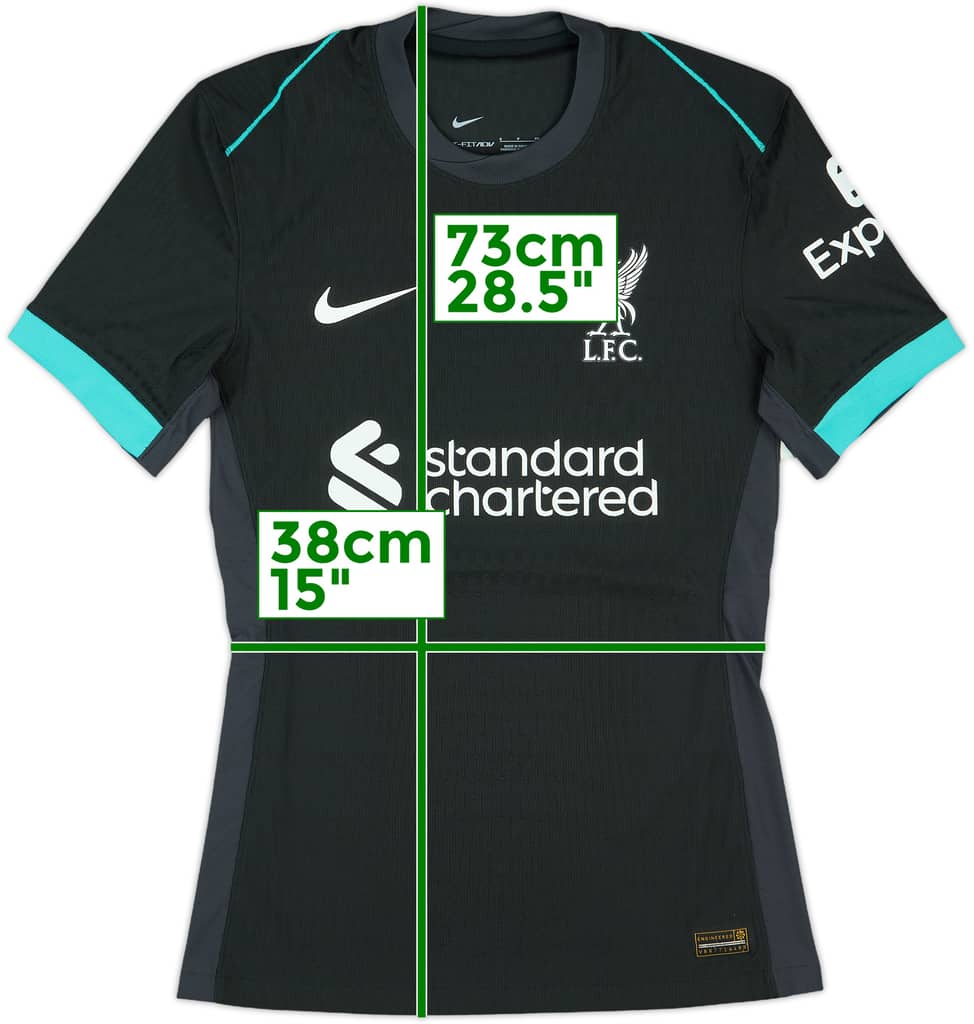 2024-25 Liverpool Player Issue Away Shirt