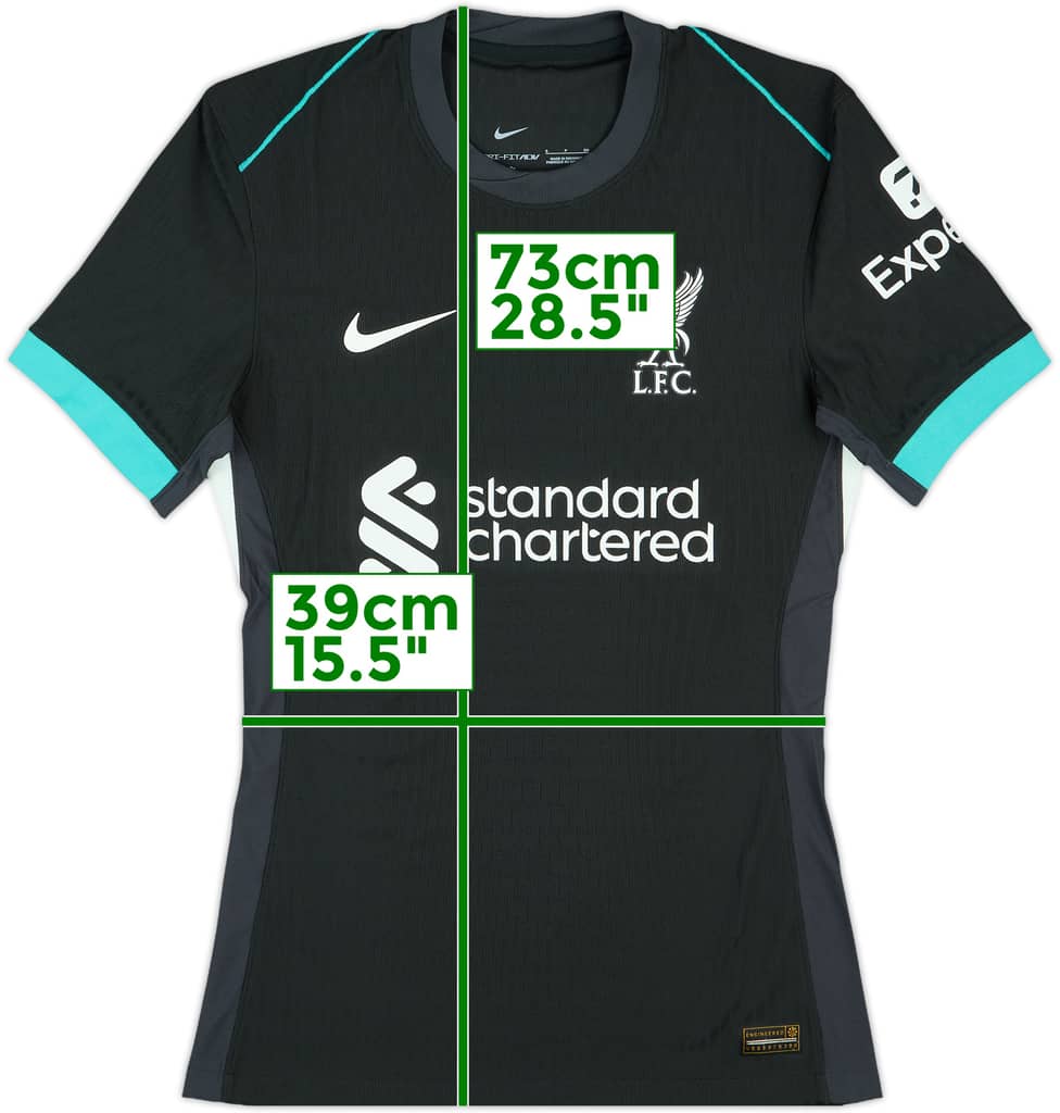 2024-25 Liverpool Player Issue Away Shirt