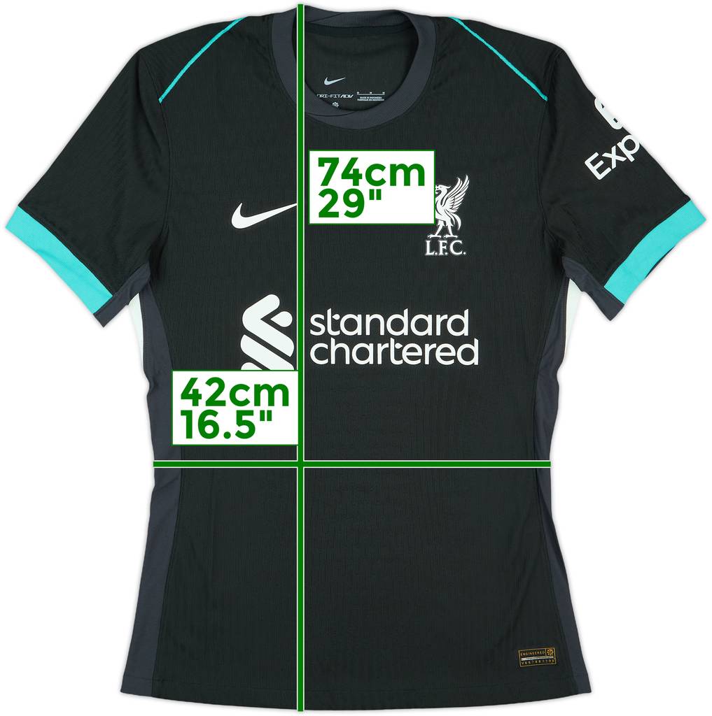 2024-25 Liverpool Player Issue Away Shirt - 10/10 - (M)