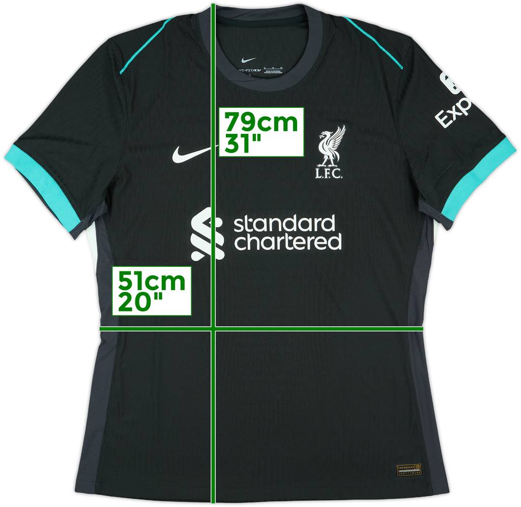 2024-25 Liverpool Player Issue Away Shirt - 10/10 - (XL)
