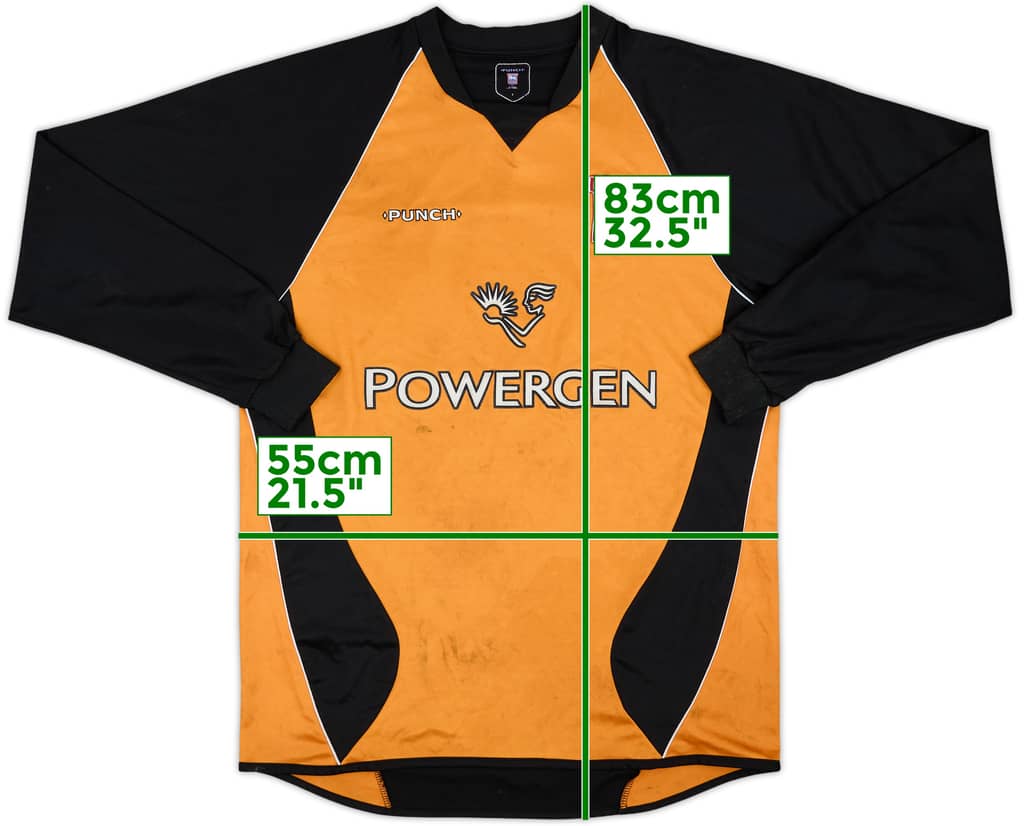 2003-04 Ipswich GK Shirt - 5/10 - (L)