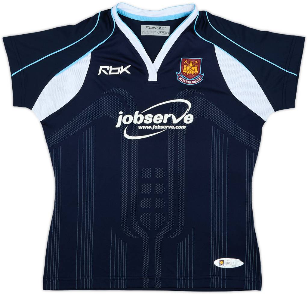 2006-07 West Ham Away Shirt - 8/10 - (Women's S)