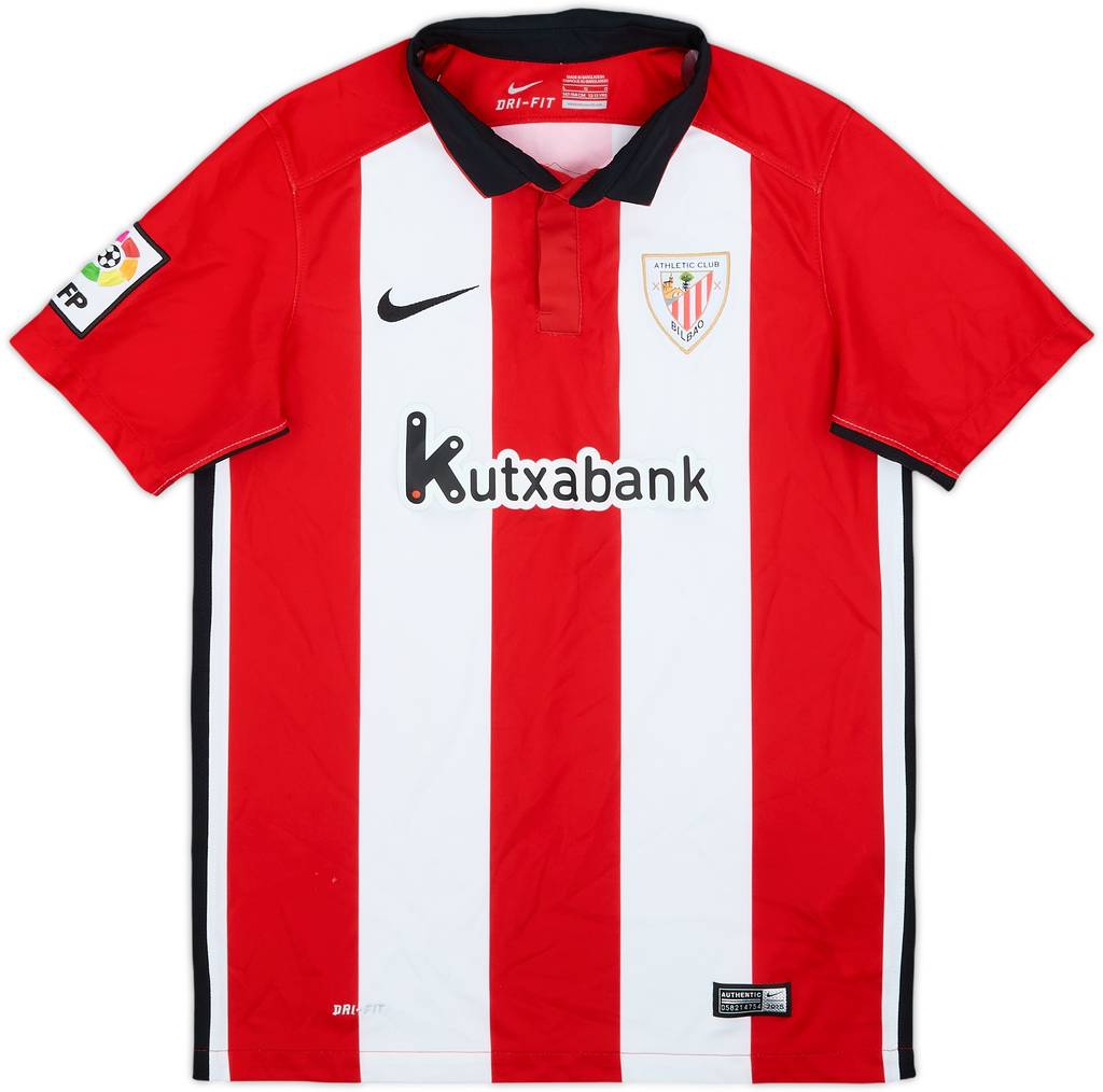2015-16 Athletic Bilbao Home Shirt - 8/10 - (L.Boys)