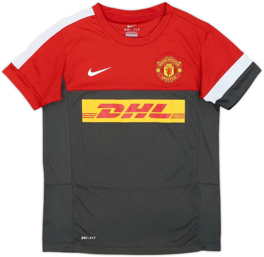 2012-13 Manchester United Nike Training Shirt - 8/10 - (M.Boys)