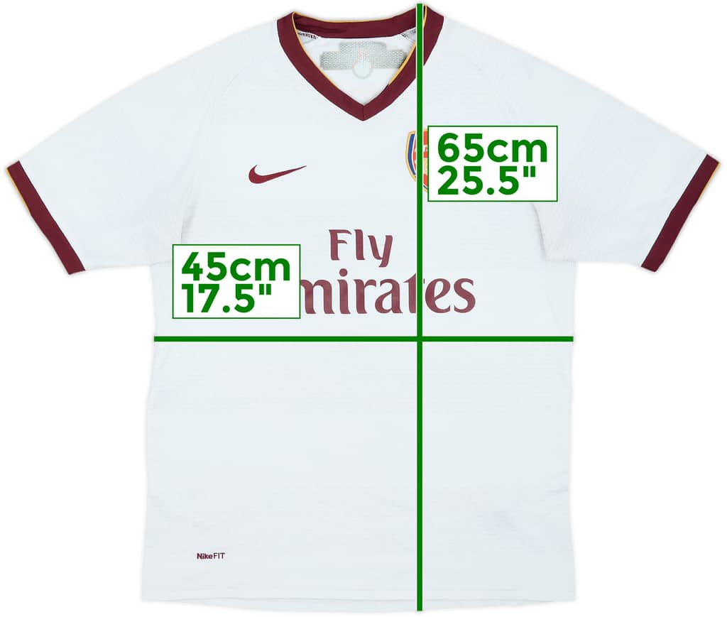 2007-08 Arsenal Away Shirt - 5/10 - (L.Boys)