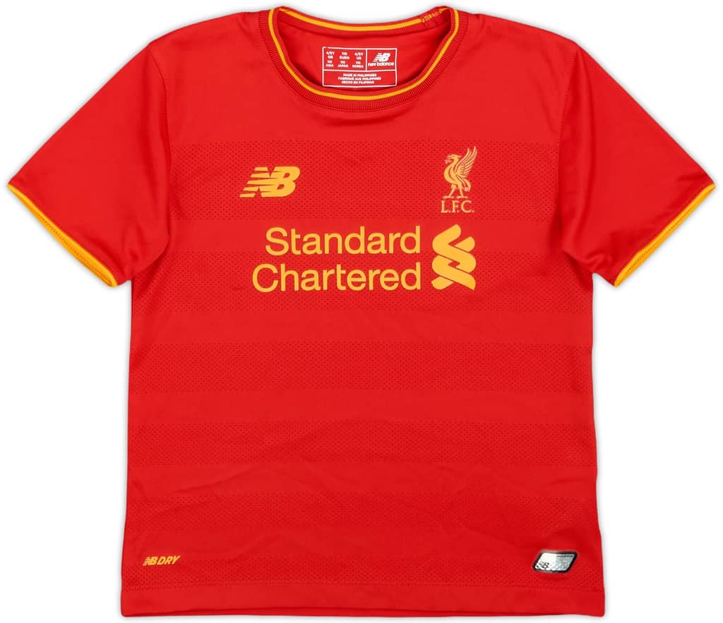 2016-17 Liverpool Home Shirt - 8/10 - (4-5 Years)