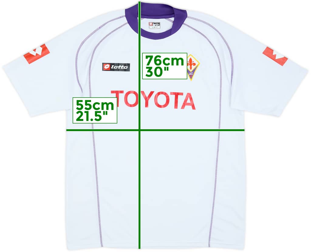 2005-07 Fiorentina Away Shirt - 5/10 - (XL)