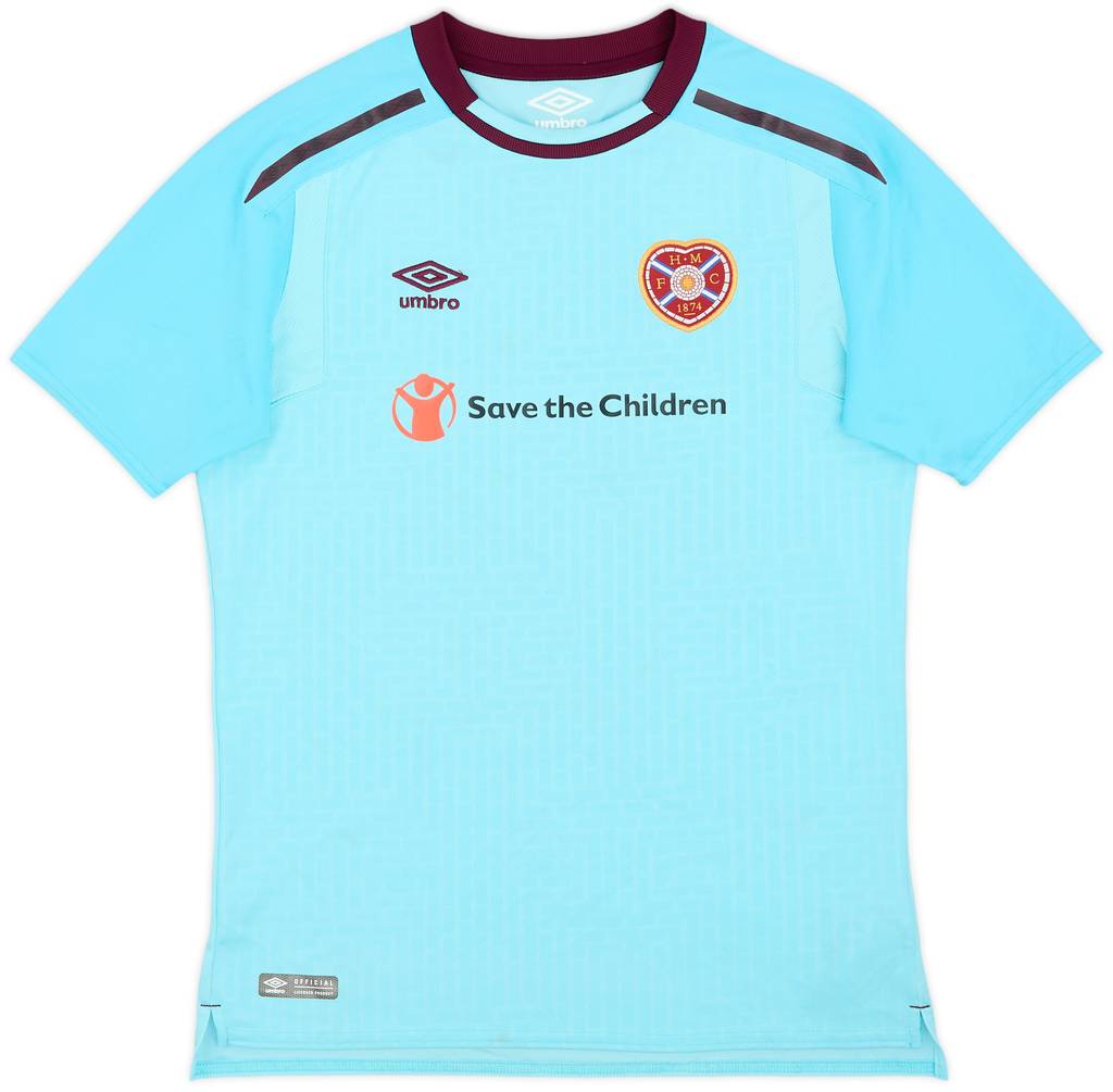 2017-18 Hearts Away Shirt - 7/10 - (XL.Boys)
