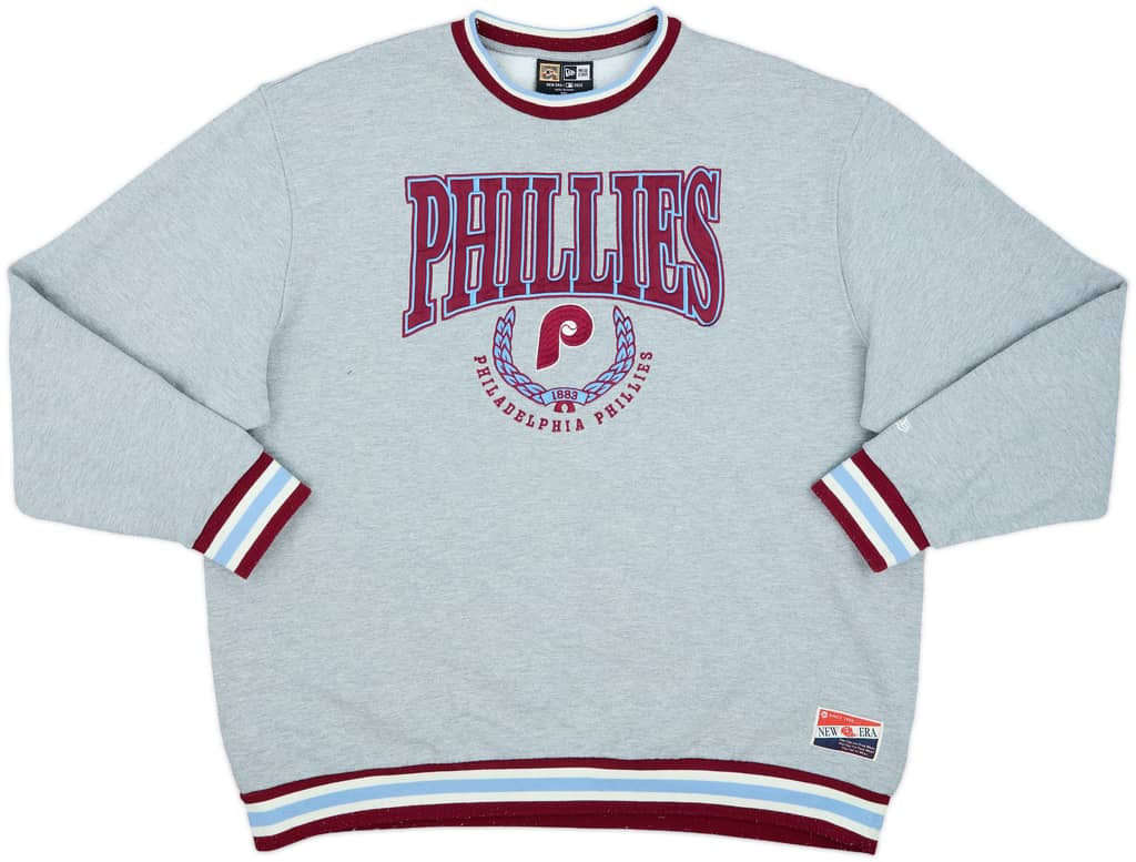 2023 Philadelphia Phillies Cooperstown Collection New Era Sweat Top - 6/10 - (XXL)
