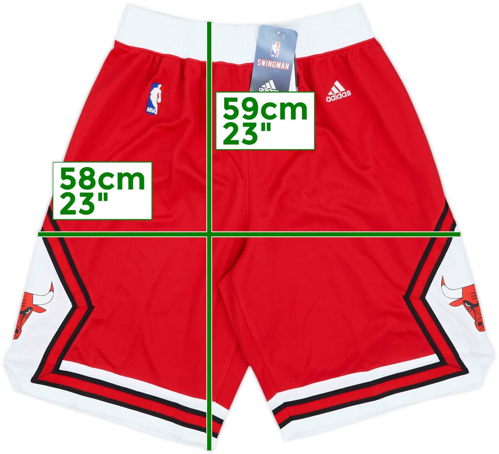 2010-14 Chicago Bulls adidas Swingman Away Shorts (M)