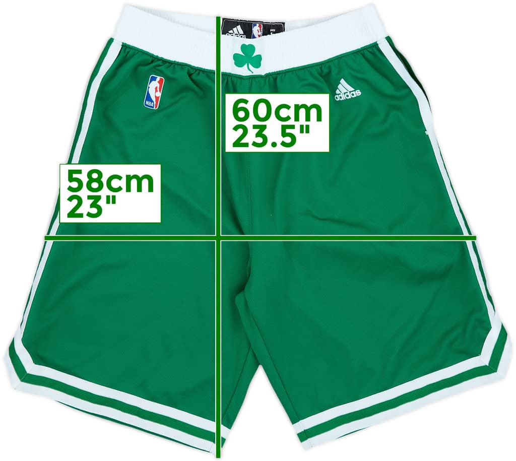 2010-14 Boston Celtics adidas Swingman Away Shorts - 5/10 - (L)
