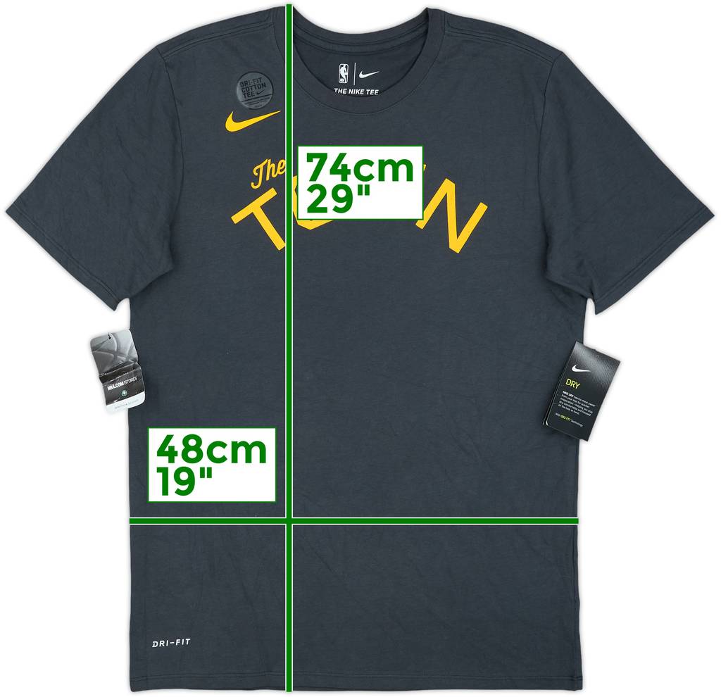 2018-19 Golden State Warriors Nike Dri-Fit Tee (M)