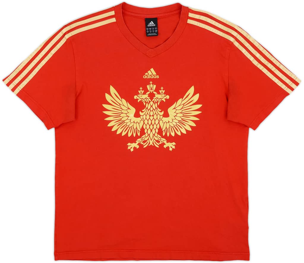 2012-13 Russia adidas Cotton Tee - 9/10 - (M)