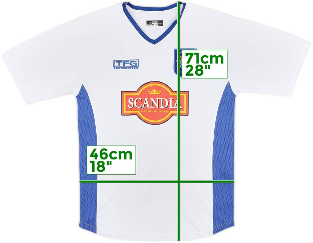 2004-05 Stockport County Away Shirt - 9/10 - (Y)
