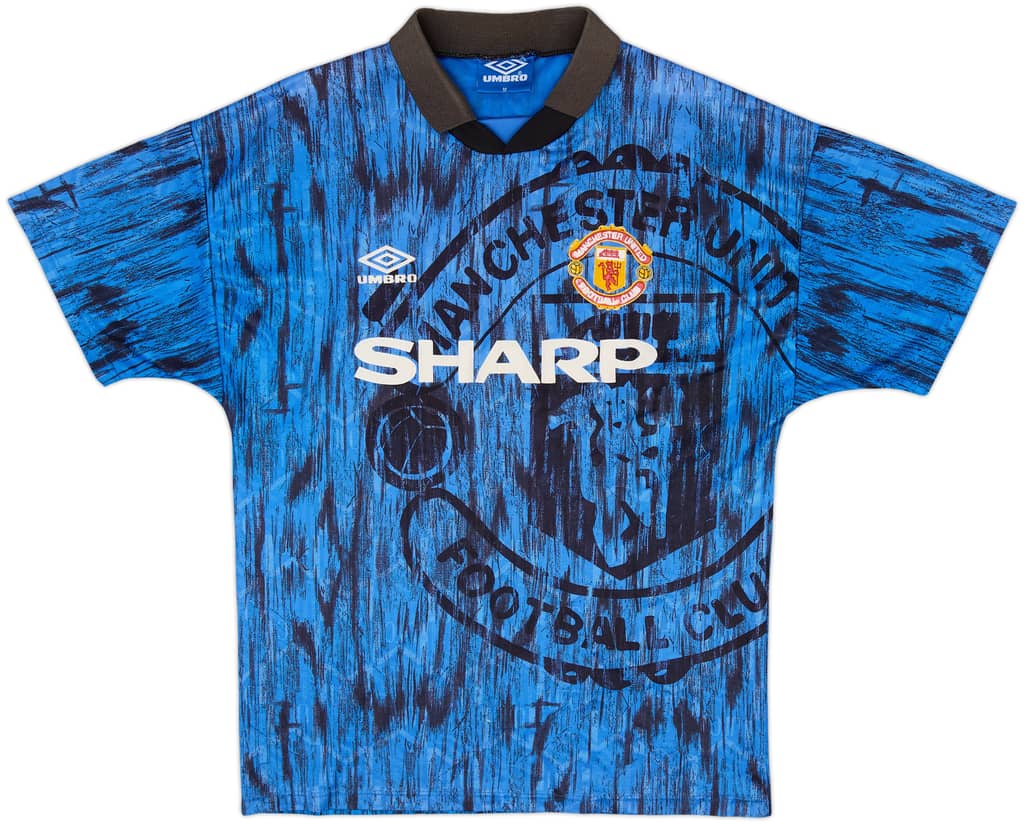 1992-93 Manchester United Away Shirt - 8/10 - (M)